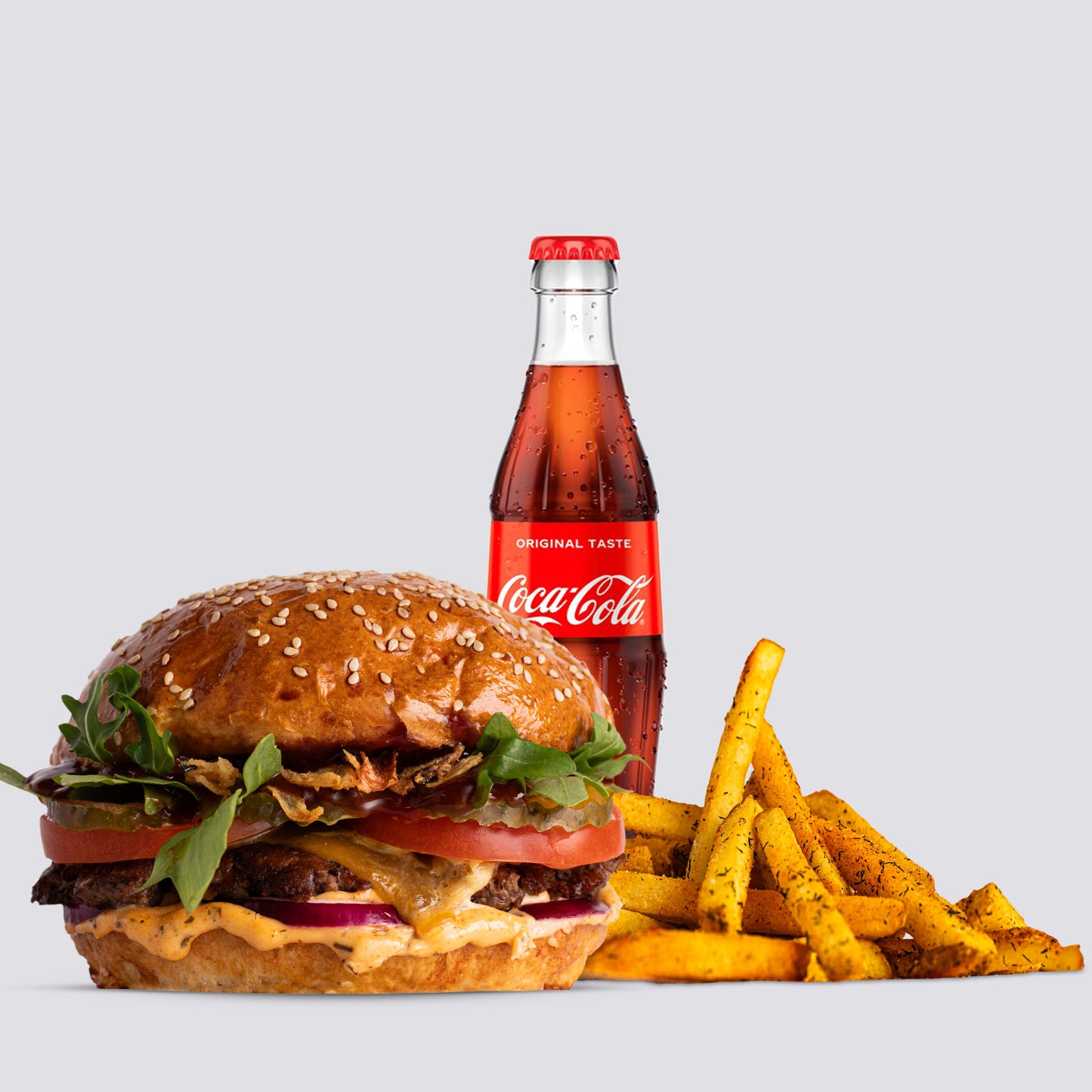 BBQ BURGER - Menü